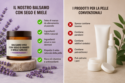 Tallow & Raw Honey Face Balm